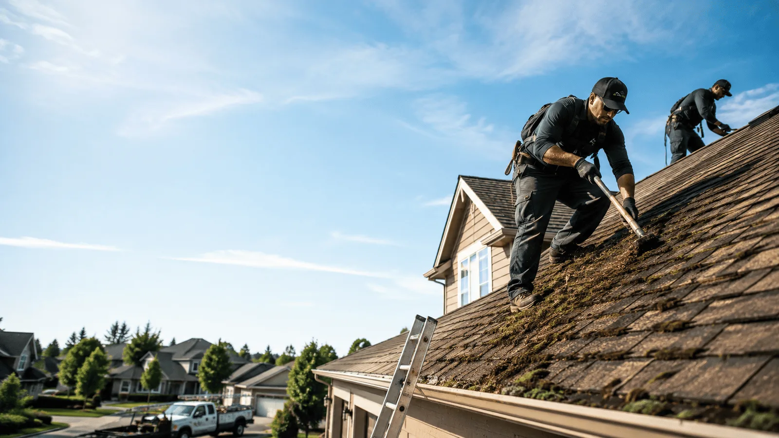 Roof Moss Removal in Union Pier, MI near me
